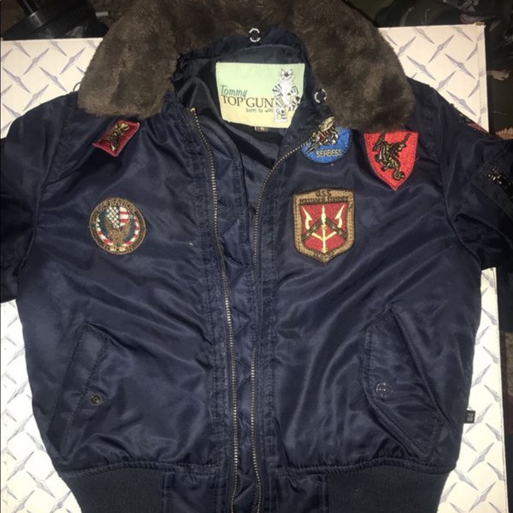 Tommy Top Gun flight jacket